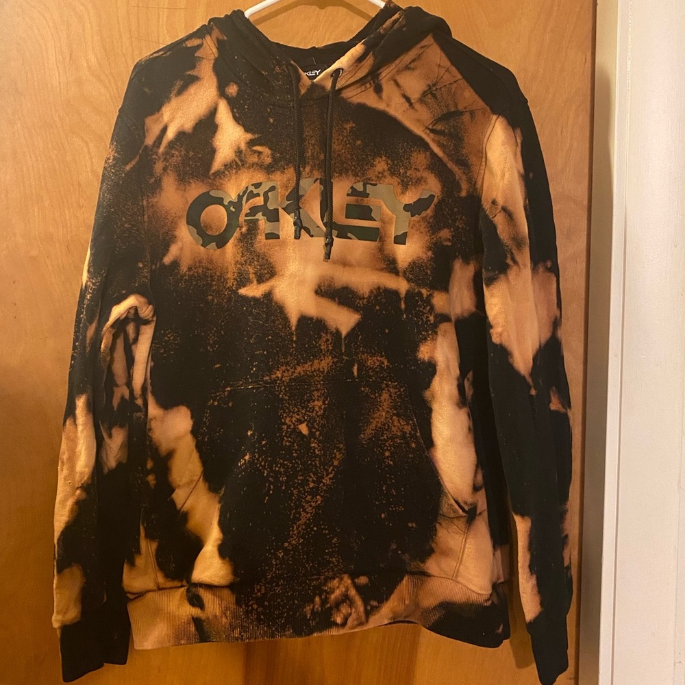 Custom Tie Dye Oakley Hoodie